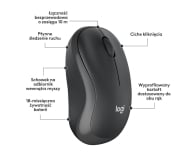 Logitech MK295 Silent Wireless grafitowy - 595519 - zdjęcie 11